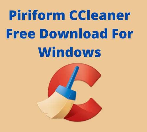 piriform.com/ccleaner/free download/standard